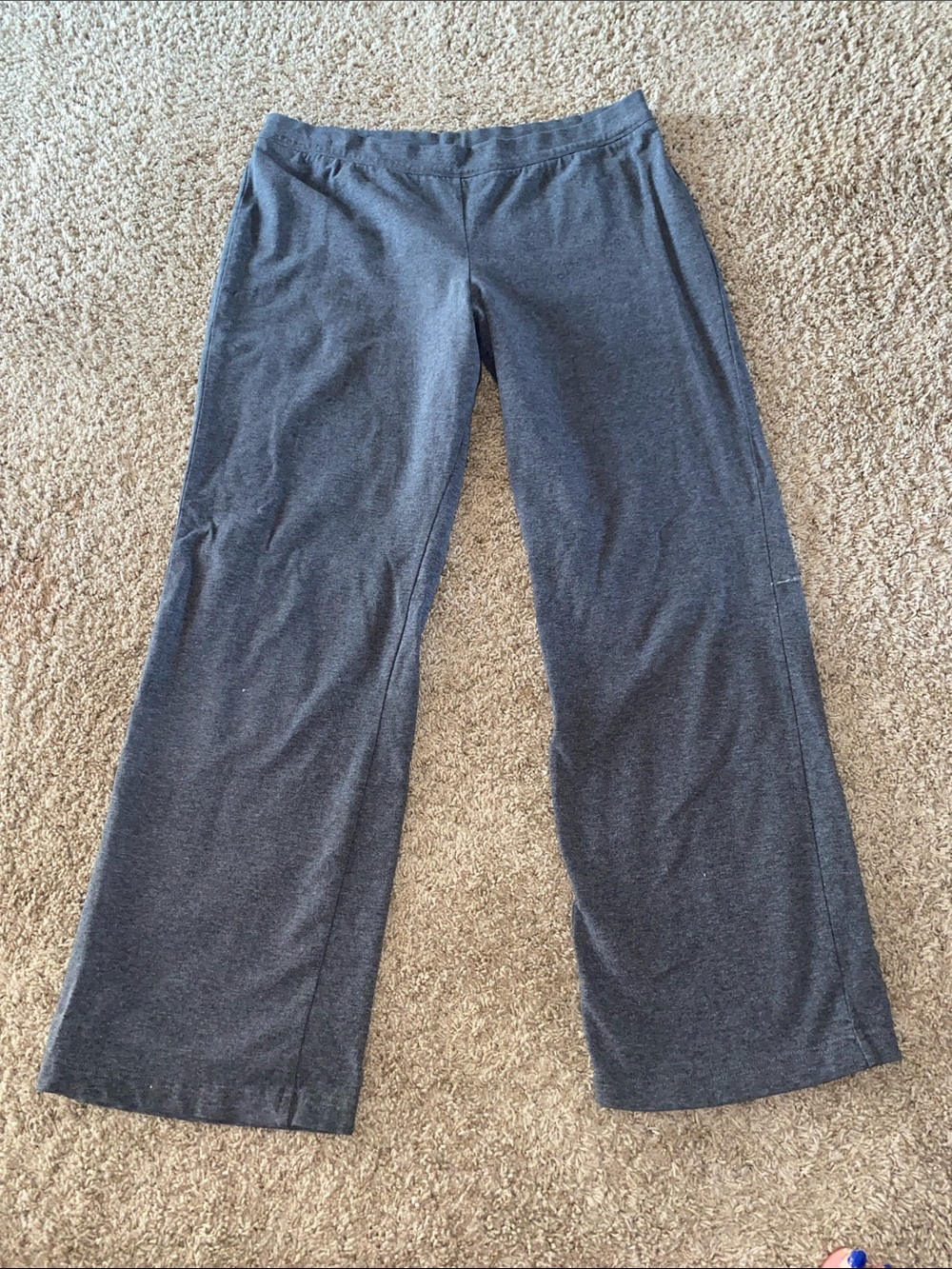 L.L.Bean Heather Gray Pull-On Lounge Pants